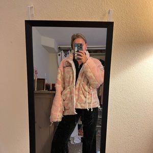 Aelfric Eden Pink Cheetah Jacket